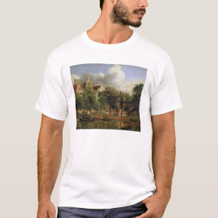 The Herengracht, Amsterdam (oil on panel) T-Shirt