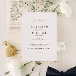 The Heritage Suite | Traditional Formal Wedding