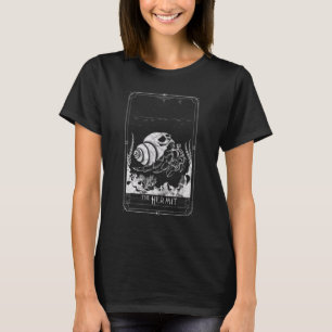 The Hermit Tarot Card Gothic Grim Reaper Occult Ha T-Shirt