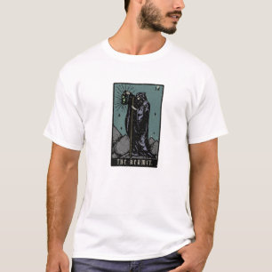 The Hermit Tarot Card Reading Witch Aesthetic Hall T-Shirt