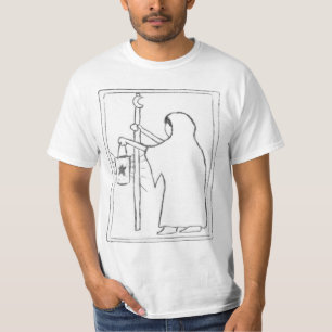 The Hermit Tarot Card Sketch T-Shirt