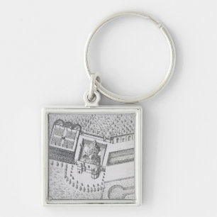 The Hermitage and the Maison Blanc at the Chateau Key Ring