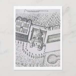 The Hermitage and the Maison Blanc at the Chateau Postcard