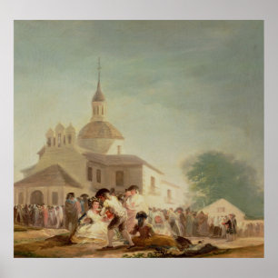 The Hermitage of San Isidro, Madrid, 1788 Poster