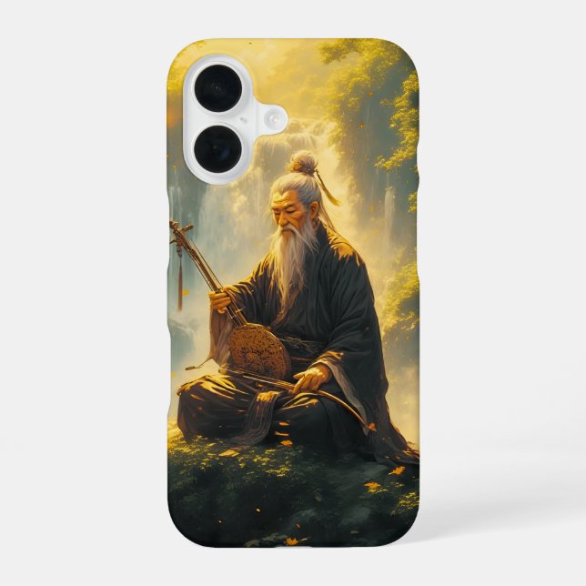 The Hermit's Shan Shui iPhone 16 Case (Back)