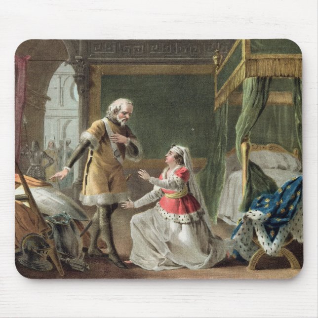 The Heroic Devotion of Marguerite of Provence (121 Mouse Mat (Front)