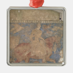 The Heroic Rustam Metal Tree Decoration