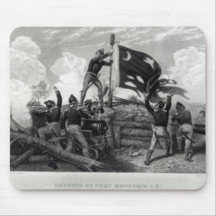 The Heroism of Sergeant William Jasper Mouse Mat