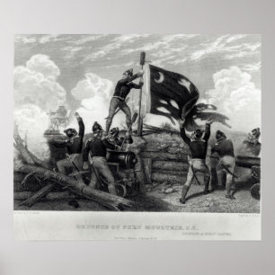 The Heroism of Sergeant William Jasper Poster