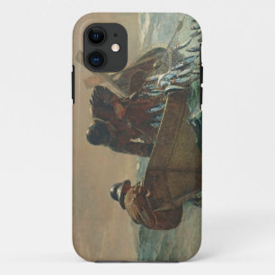 The Herring net, 1885 (oil on canvas) iPhone 11 Case