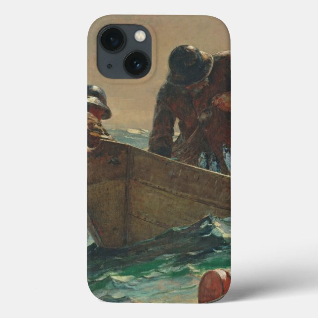 The Herring net, 1885 (oil on canvas) Case-Mate iPhone Case (Back)