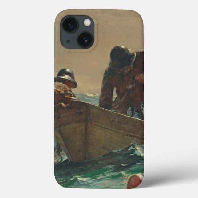 The Herring net, 1885 (oil on canvas) Case-Mate iPhone Case (Back)