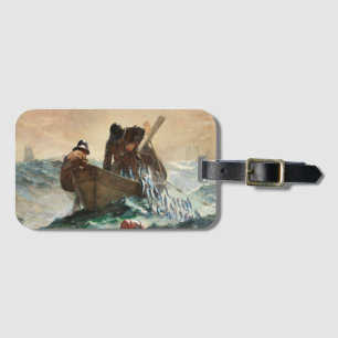 The Herring Net by Winslow Homer. Luggage Tag