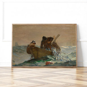The Herring Net, Winslow Homer Poster