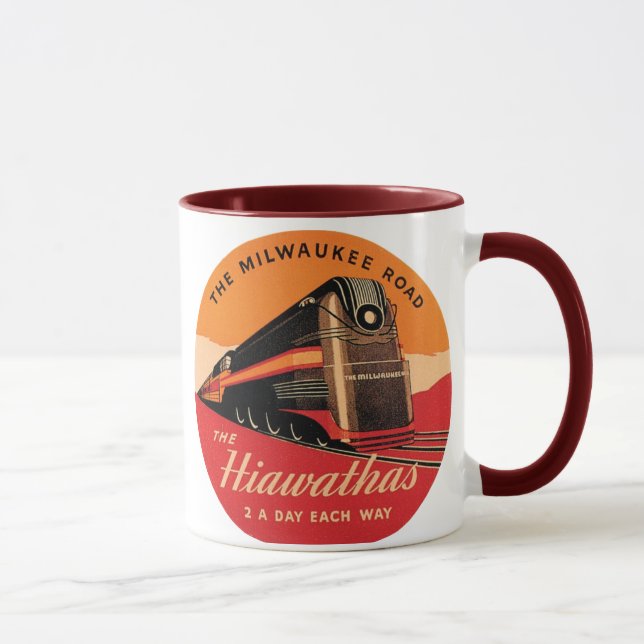 The Hiawathas Milwaukee Road Mug (Right)