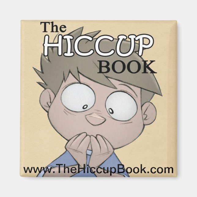 The Hiccup Book - magnet (Front)