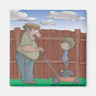 The Hiccup Book magnet - The Neighbour