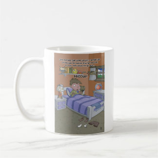 The Hiccup Book - mug - Sam wakes up