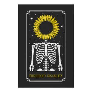 The Hidden Disability Tarot Card Awareness Poster