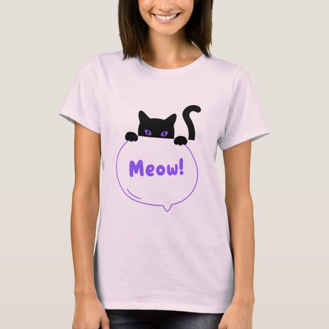 The hidden whisper of the cat T-Shirt (Front)