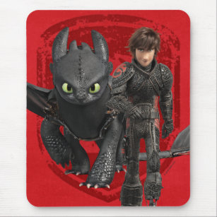 The Hidden World   Hiccup & Toothless Walking Mouse Mat
