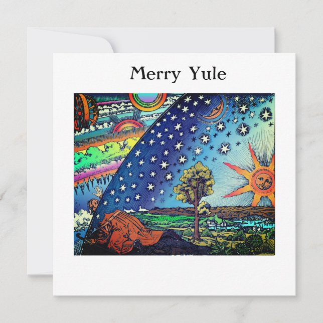 The hidden world (Yule card) Holiday Card (Front)