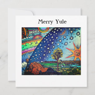 The hidden world (Yule card) Holiday Card