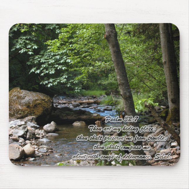 The Hiding Place Mouse Mat (Front)