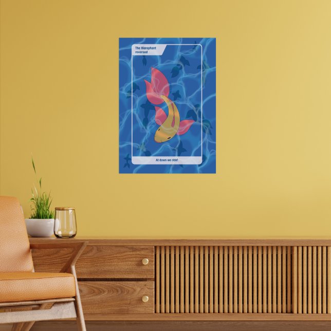 The Hierophant Reversed Poster (Living Room 2)