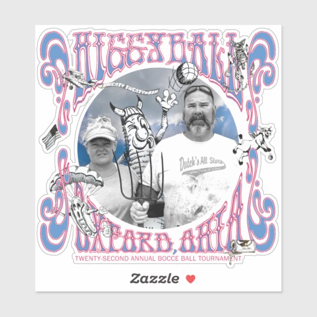 The Higgyball Gothic Sticker! (Sheet)