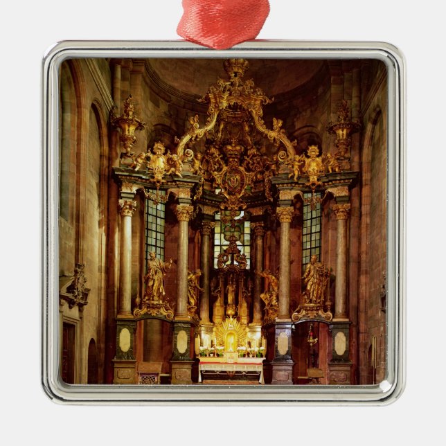 The high altar in the east choir metal tree decoration (Front)