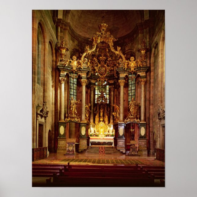 The high altar in the east choir poster (Front)