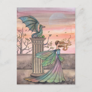 The High Courtyard Fairy Dragon Postcard