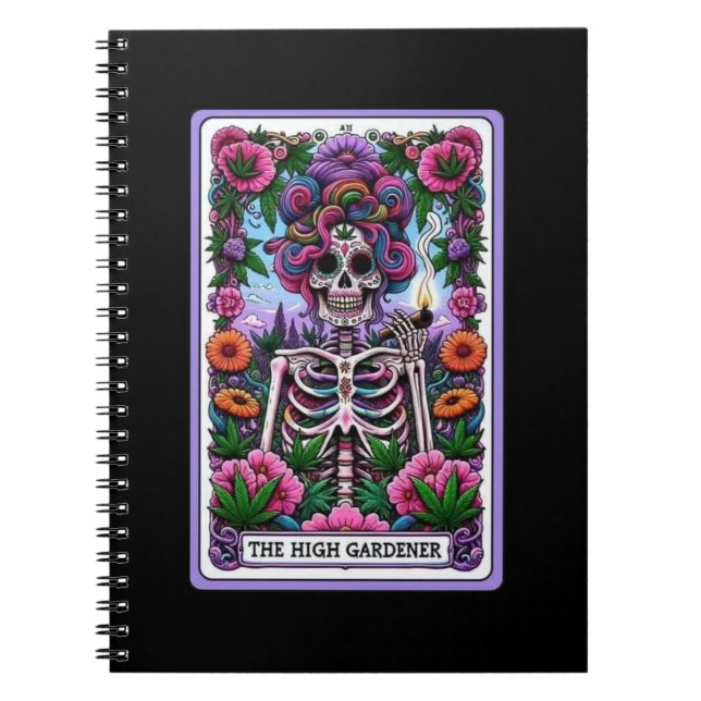The High Gardener Tarot Card Notebook Collection (Front)