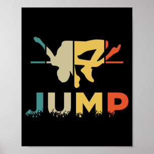 The High Jump Sport Poster
