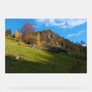 The High Meadow - Wild Nature Romania Acrylic Sign