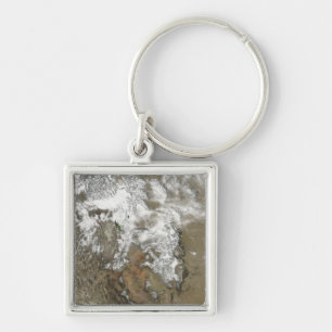 The high peaks of the Rocky Mountains Key Ring