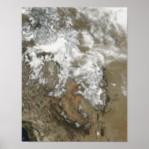 The high peaks of the Rocky Mountains Poster