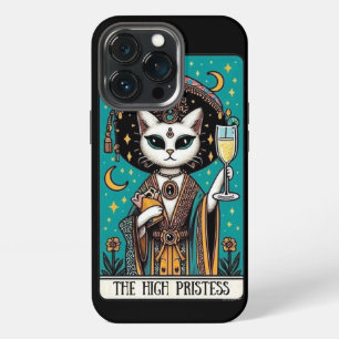 The High Priestess Cat Tarot Cell Phone Cover