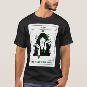 The High Priestess Tarot d Goddess T-Shirt