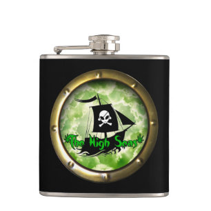 The High Seas Podcast Hip Flask