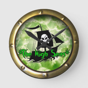 The High Seas Podcast Round Clock