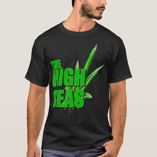 The High Seas Podcast T-Shirt (Front)