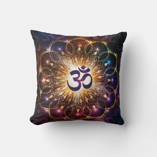 The higher power of Om. Cushion (Front)