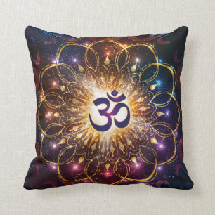 The higher power of Om. Cushion