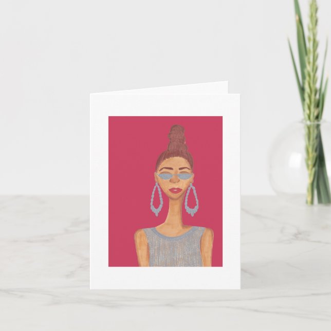 The Higher the Bun Thank You Card (Front)