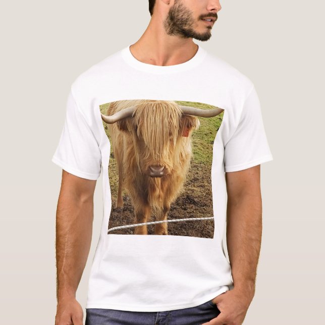 The Highland Cow T-Shirt (Front)