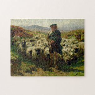The Highland Shepherd by Rosa Bonheur Jigsaw Puzzle