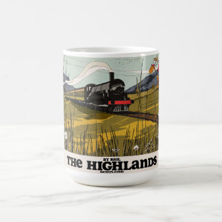 The Highlands Of Scotland Travel Poster Coffee Mug