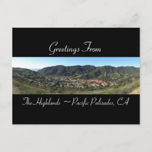 The Highlands_Pacific Palisades Panorama Postcard